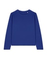 Dames T-shirt Stanley Stella Muser Long Sleeve Worker Blue